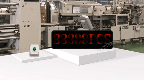 流水线产能自动感应计数器有效提升统计效率和精度 