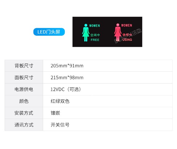 讯鹏蹲位有人无人指示牌用处？