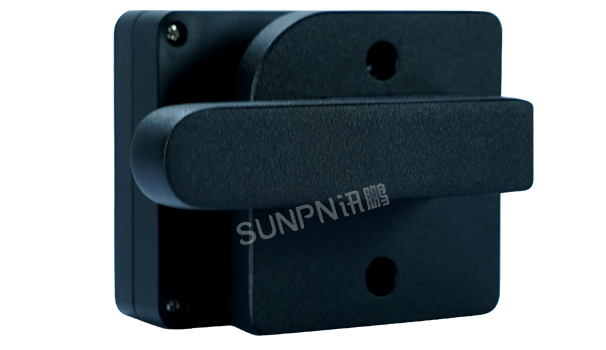 厕位隔断自发电门锁