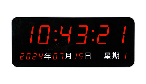 同步授时时钟-铝型材款